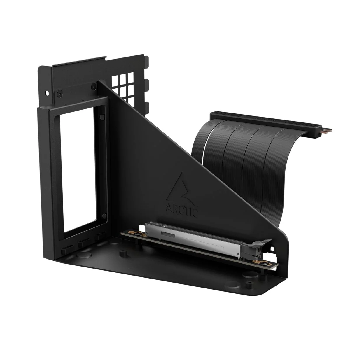 Φωτογραφία προϊόντος: Arctic Accelero Vertical GPU Mount (Black) PCIe 4.0x16 riser cable 160mm