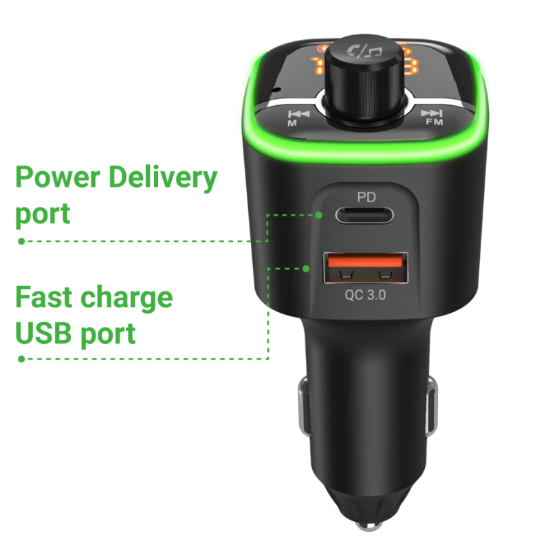 Φωτογραφία προϊόντος: NAVITEL BHF04 MAX BT Hands Free FM Transmitter