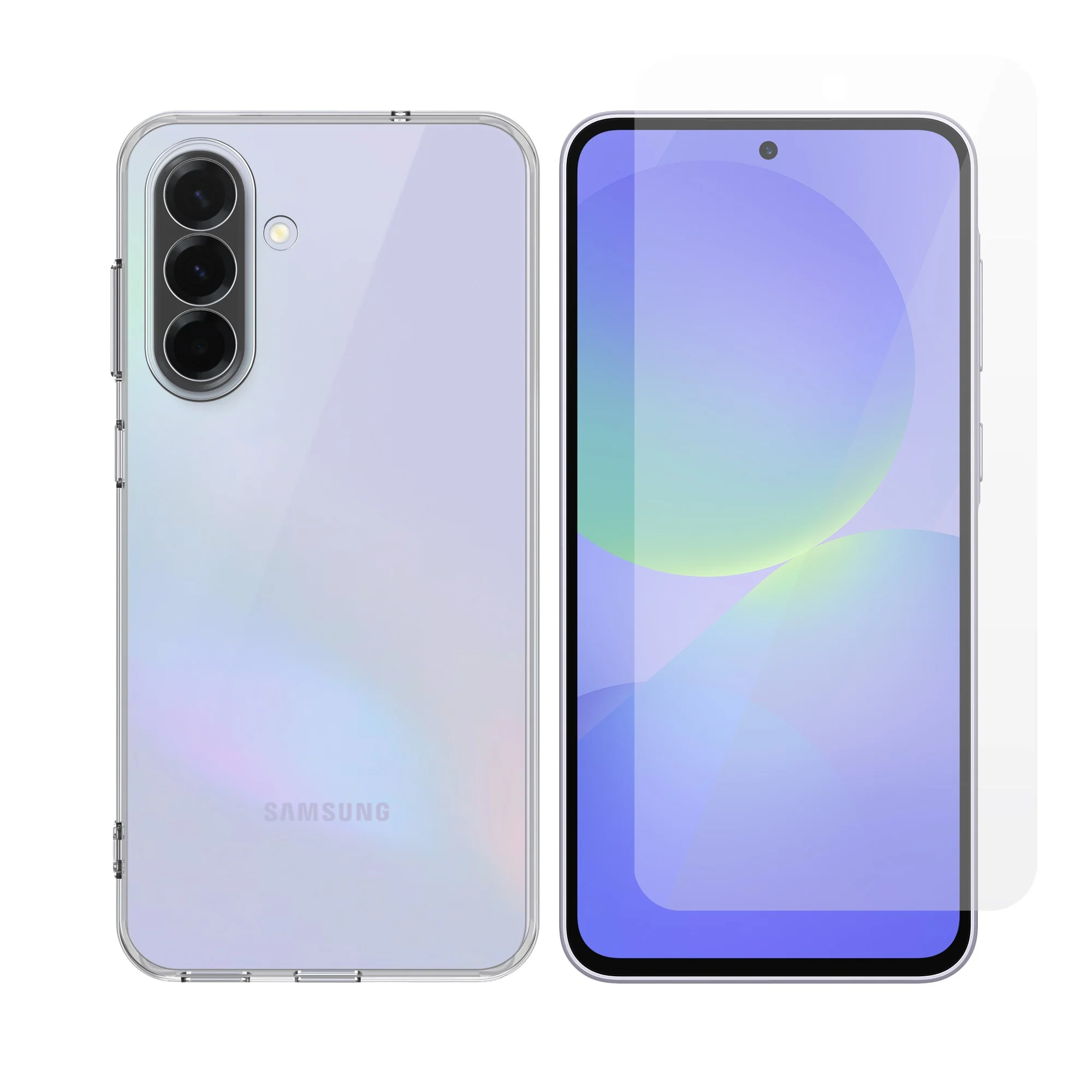 Φωτογραφία προϊόντος: Vivid Set Clear TPU Case + Tempered Glass Samsung Galaxy A37