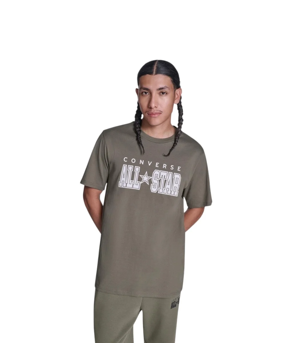 Φωτογραφία προϊόντος: Converse - Ανδρικό T‑shirt All Star Tee CVM5T163-311 Λαδί