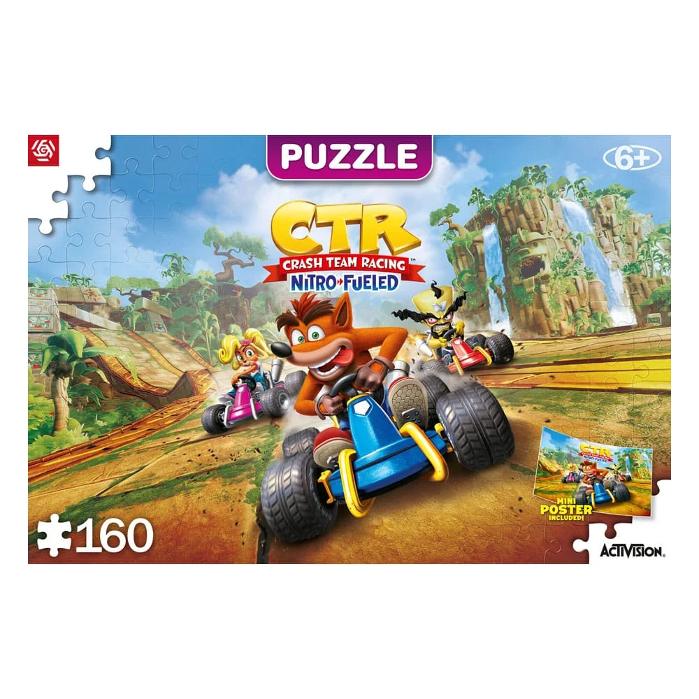 Φωτογραφία προϊόντος: Good Loot Crash Bandicoot Kids Puzzle Team Racing Nitro-Fueled (160 pieces)