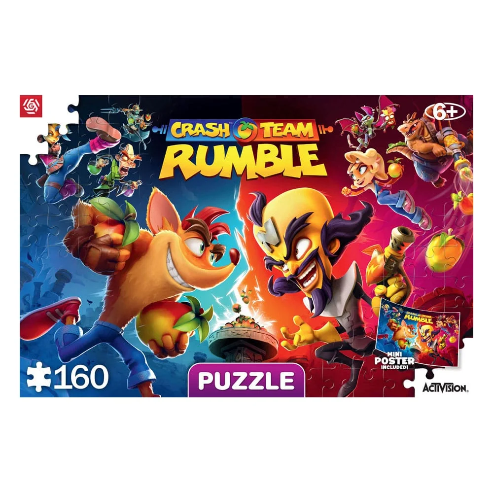Φωτογραφία προϊόντος: Good Loot Crash Bandicoot Kids Puzzle Rumble Heroes (160 pieces)