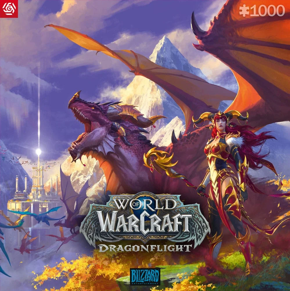 Φωτογραφία προϊόντος: Good Loot World of Warcraft Gaming Puzzle Dragonflight Alexstrasza (1000 pieces)