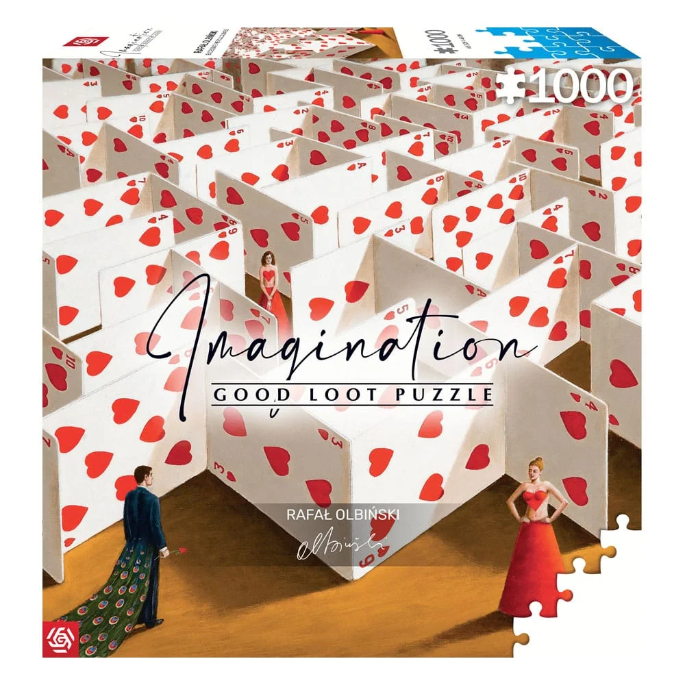 Φωτογραφία προϊόντος: Good Loot Rafal Olbinski Imagination Puzzle Excessive Meticulousness (1000 pieces)