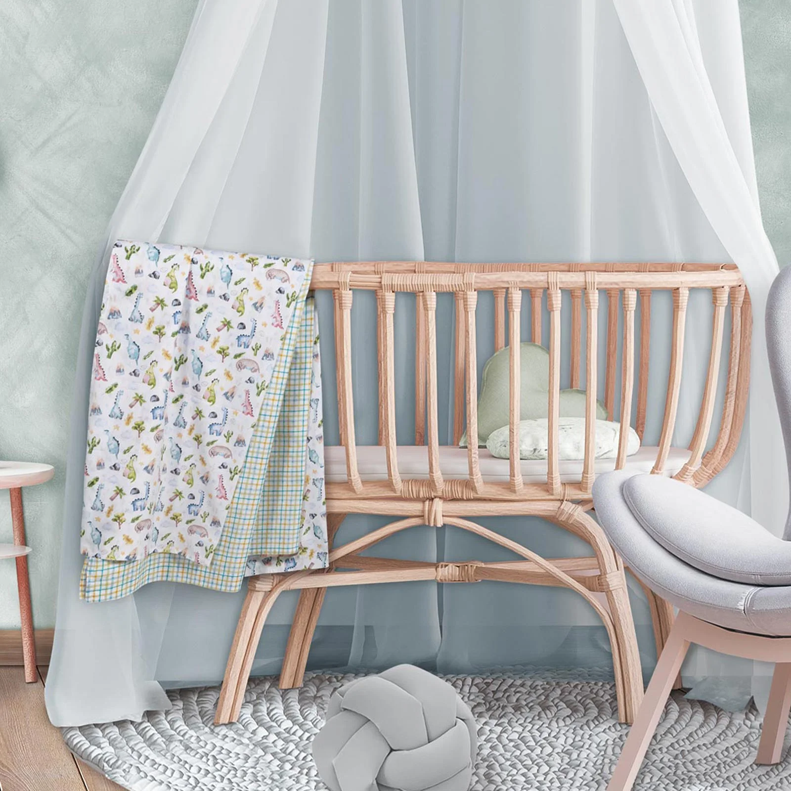 Φωτογραφία προϊόντος: DAS HOME DAS BABY ΣΕΤ ΣΕΝΤΟΝΙΑ ΚΟΥΝΙΑΣ 130X170 FUN 4809