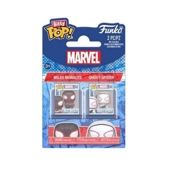 Φωτογραφία προϊόντος: Funko Bitty POP Marvel - Miles Morales & Ghost-Spider 2-pack Vinyl Figure
