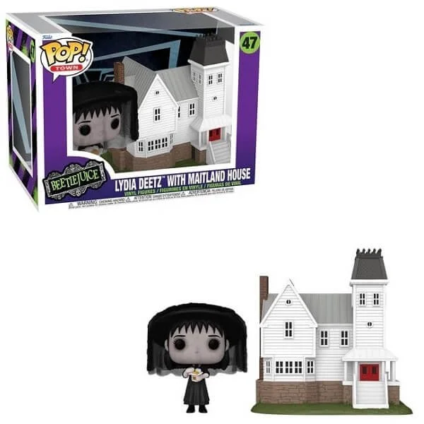 Φωτογραφία προϊόντος: Funko POP Town Beetlejuice - Lydia Deetz with Maitland House 47 Vinyl Figure