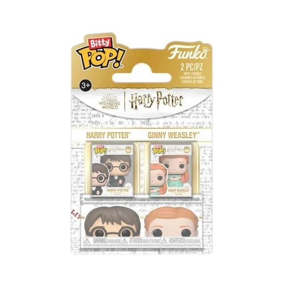 Φωτογραφία προϊόντος: Funko Bitty POP Harry Potter - Harry Potter & Ginny Weasley 2-pack Vinyl Figures