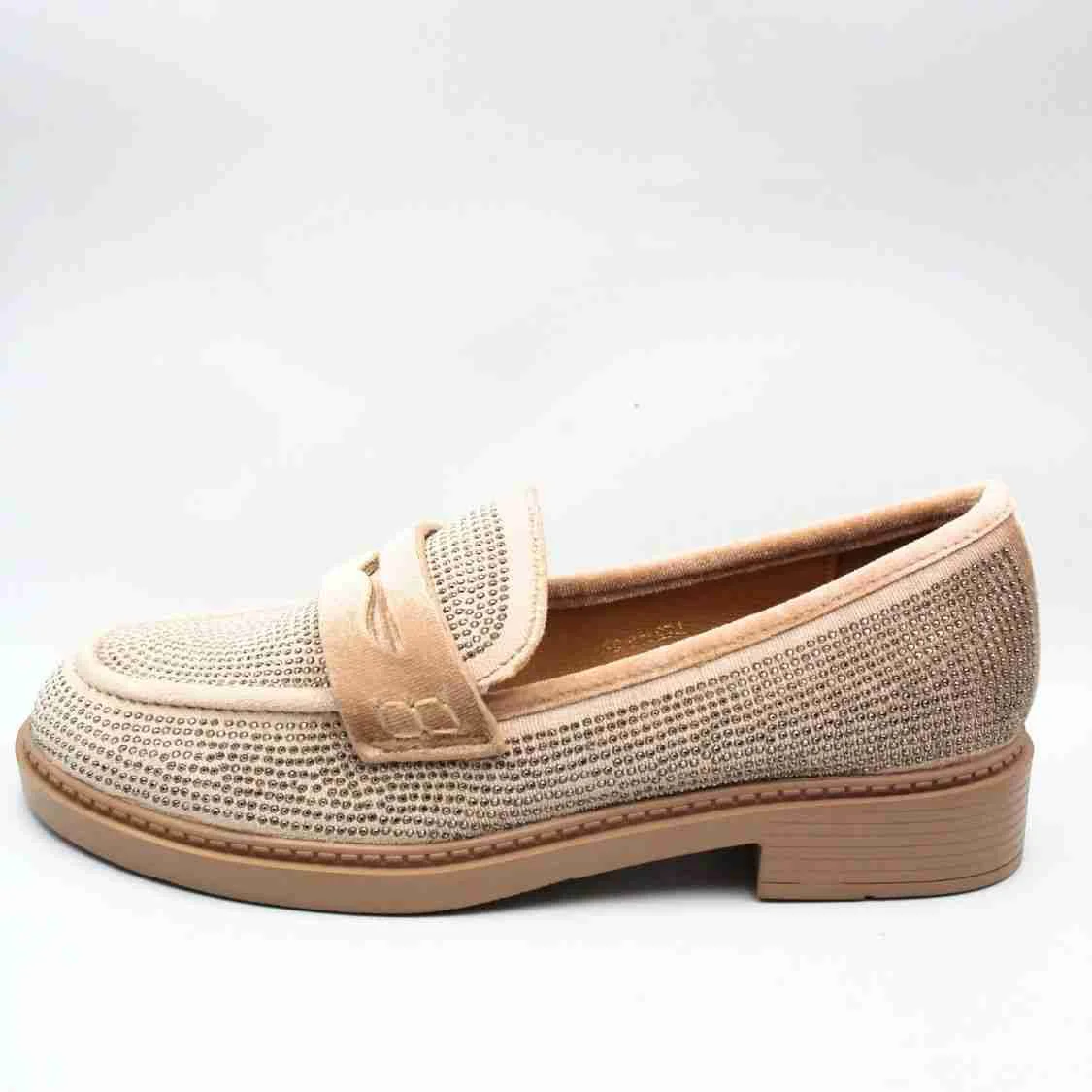 Φωτογραφία προϊόντος: PLATO Μοκασίνια με Strass