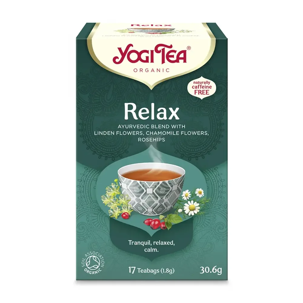 Φωτογραφία προϊόντος: OEM Yogi Tea Relax (Calming) Βιο 30,6Γρ - ΓΙ1229