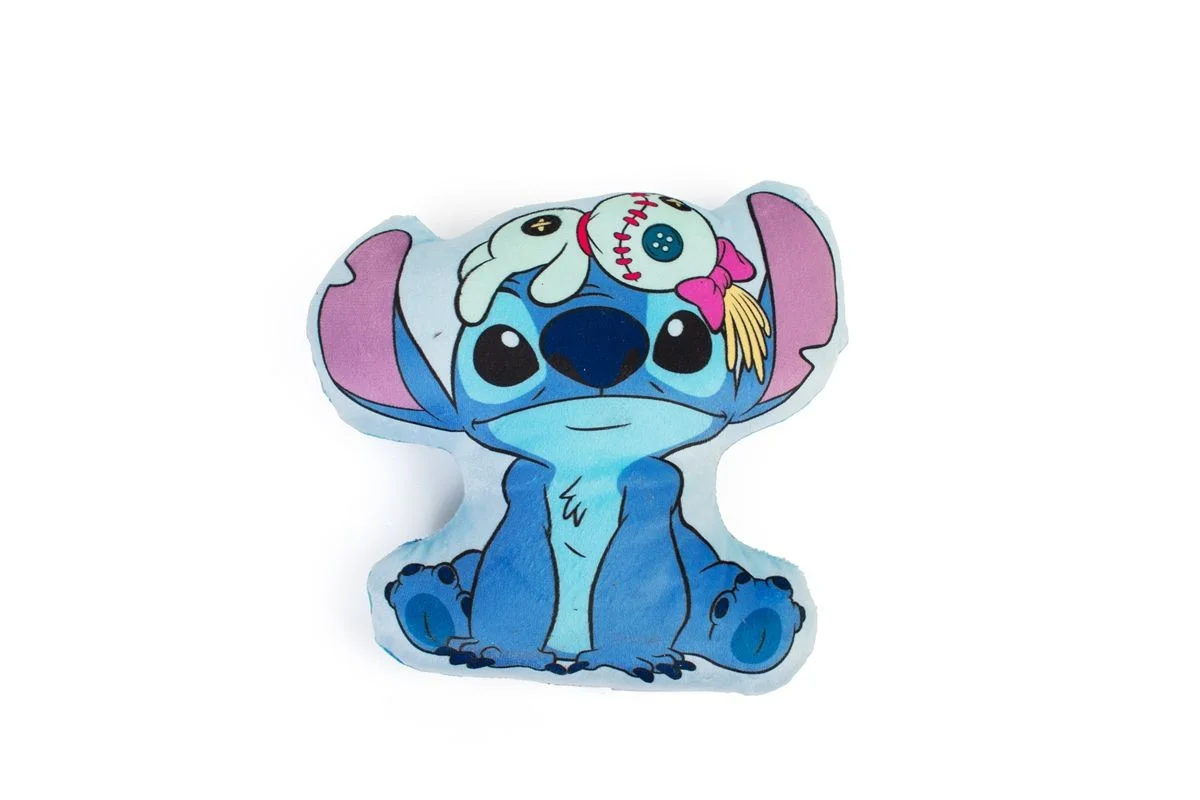 Φωτογραφία προϊόντος: DIMcol Mini Μαξιλάρι 3D AOP Disney Home Stitch 679 20 cm Sky Blue 100% Velboa