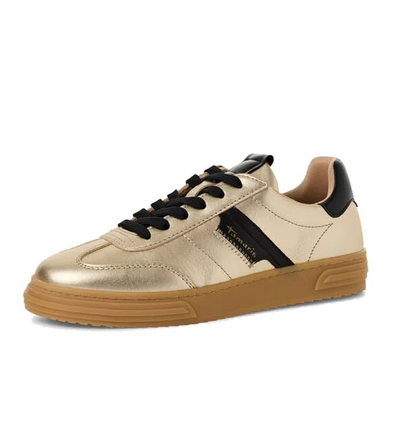 Φωτογραφία προϊόντος: Tamaris Low Top Γυναικείο Sneaker 1-23788-42-933 σε Χρυσό χρώμα Δερμάτινα