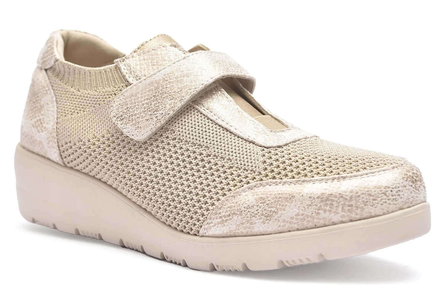 Φωτογραφία προϊόντος: Treintas Shoes Γυναικεία Sneakers Treintas L-4353 Ανατομικά σε Μπεζ χρώμα