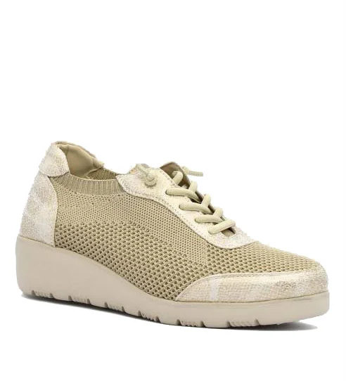 Φωτογραφία προϊόντος: Treintas Shoes Γυναικεία Sneakers Treintas L-4350 Ανατομικά σε Μπεζ χρώμα