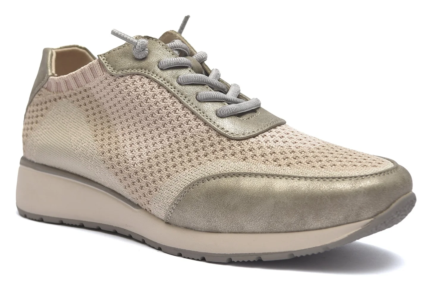 Φωτογραφία προϊόντος: Treintas Shoes Γυναικεία Sneakers Treintas L-4355 Ανατομικά σε Taupe χρώμα