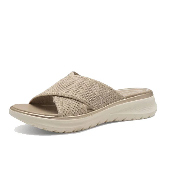 Φωτογραφία προϊόντος: Tamaris Comfort Γυναικεία Mules 8-87104-44-499 Vegan σε Μπεζ - Χρυσό χρώμα