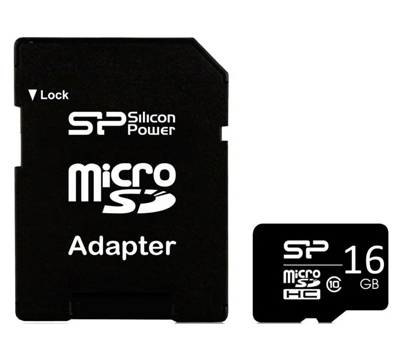 Φωτογραφία προϊόντος: SILICON POWER κάρτα μνήμης 16GB micro SDHC, Class 10