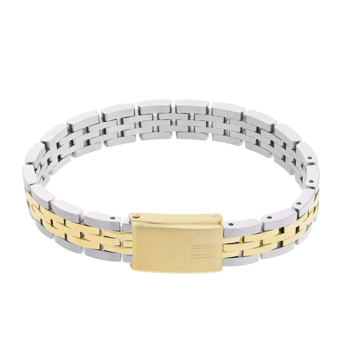 Φωτογραφία προϊόντος: Tommy Hilfiger 2790502 Ανδρικό Βραχιόλι Ανοξείδωτο Ατσάλι Δίχρωμο (Ασημί & Χρυσό)