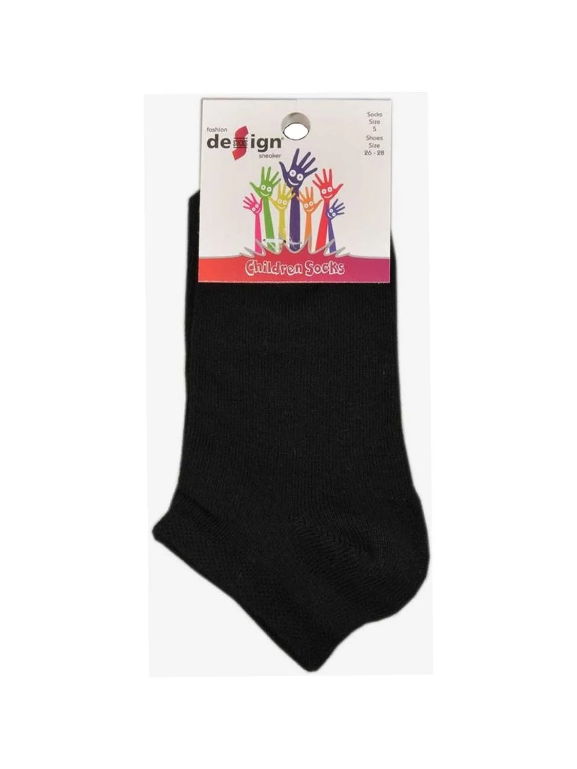 Φωτογραφία προϊόντος: Design Socks ΠΑΙΔΙΚΟ ΚΟΝΤΟ ΣΟΣΟΝΙ ΑΓΟΡΙΩΝ ΚΑΙ ΚΟΡΙΤΣΙΩΝ DESIGN 5009 5001002 - ΜΑΥΡΟ