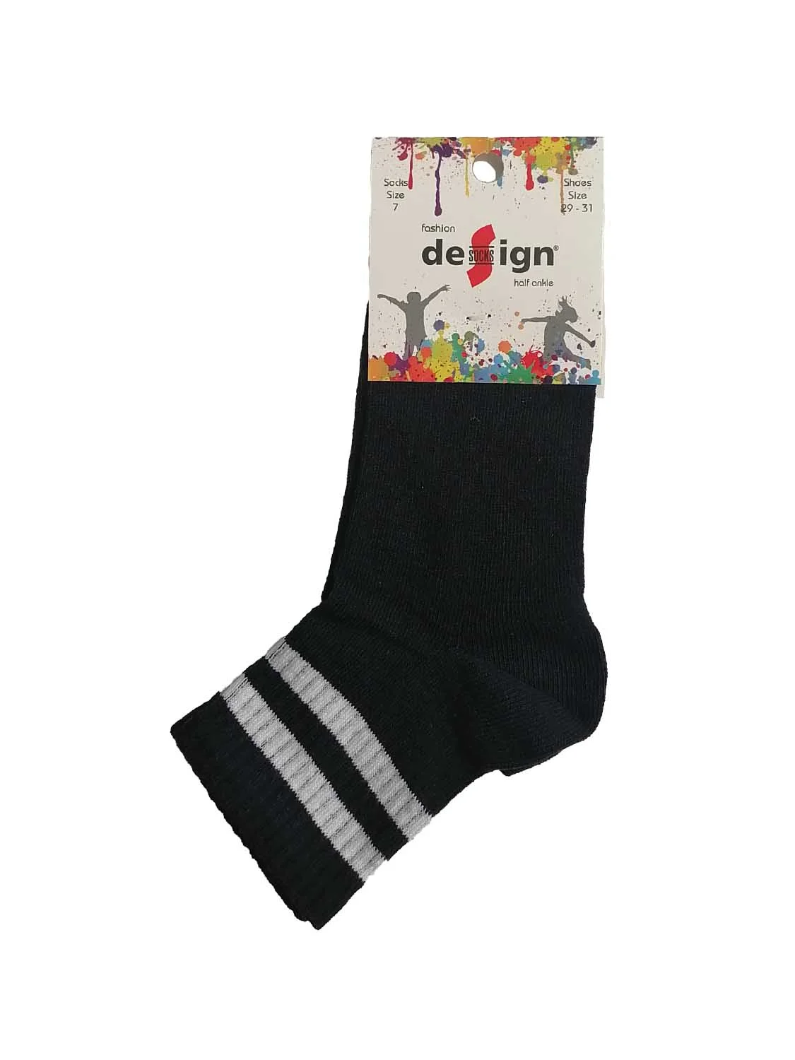 Φωτογραφία προϊόντος: Design Socks ΠΑΙΔΙΚΗ ΚΑΛΤΣΑ ΗΜΙΚΟΝΤΗ ΑΓΟΡΙΩΝ ΚΑΙ ΚΟΡΙΤΣΙΩΝ DESIGN 5111-4 - ΜΠΛΕ ΣΚΟΥΡΟ