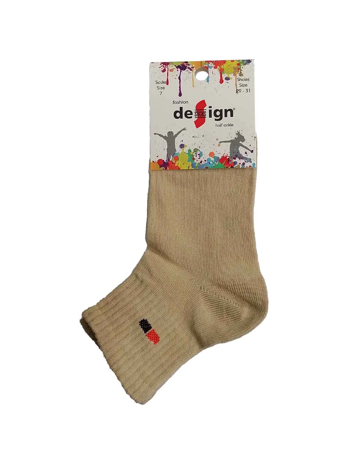 Φωτογραφία προϊόντος: Design Socks ΠΑΙΔΙΚΗ ΚΑΛΤΣΑ ΗΜΙΚΟΝΤΗ ΑΓΟΡΙΩΝ ΚΑΙ ΚΟΡΙΤΣΙΩΝ DESIGN 5111-0 - ΜΠΕΖ