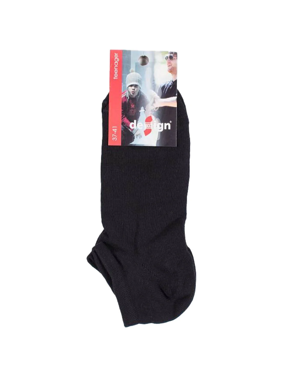 Φωτογραφία προϊόντος: Design Socks ΚΑΛΤΣΑ ΚΟΝΤΗ ΕΦΗΒΙΚΗ DESIGN DE1003084-1 - ΜΑΥΡΗ
