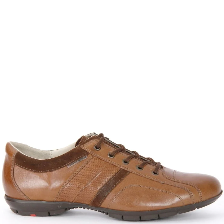 Φωτογραφία προϊόντος: Sneakers Ανδρικά Lloyd 15-011-31 Albano σε δέρμα καφέ ανοιχτό