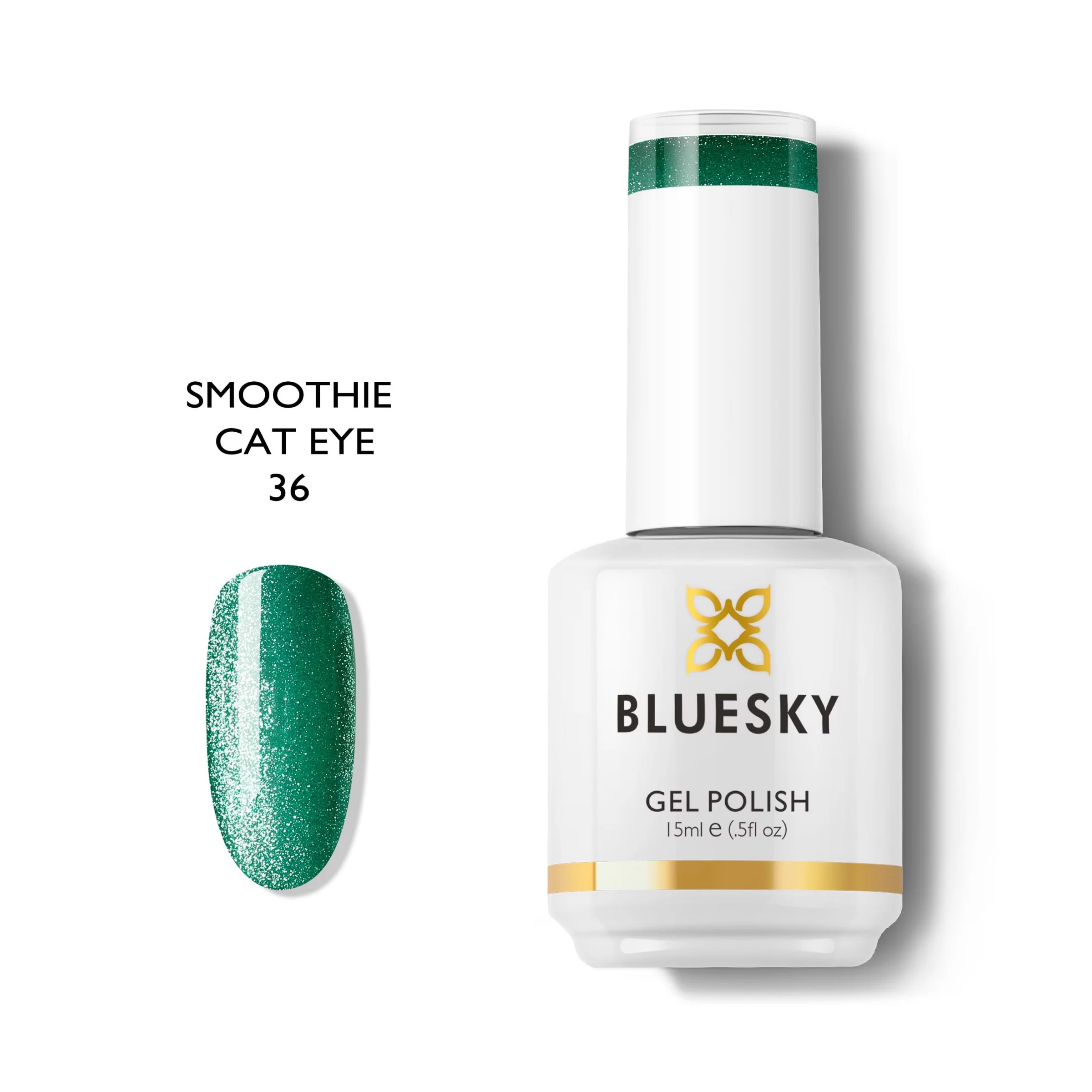 Φωτογραφία προϊόντος: Bluesky Gel Polish Smoothie Cat Eye 36 15ml