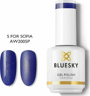Φωτογραφία προϊόντος: Bluesky Ημιμόνιμο Βερνίκι Gel Polish Fall With Me S For Sofia AW2005P 15ml