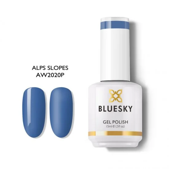 Φωτογραφία προϊόντος: Ημιμόνιμο Βερνίκι Bluesky Uv Gel Polish Fall With Me Alps Slopes AW2020P 15ml