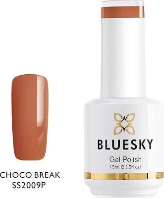 Φωτογραφία προϊόντος: Ημιμόνιμο Βερνίκι Bluesky Uv Gel Polish Candy Bar Choco Break SS2009P 15ml