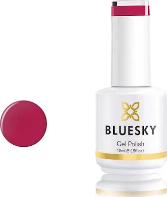 Φωτογραφία προϊόντος: Ημιμόνιμο Βερνίκι Bluesky Uv Gel Polish Autumn Spirit Dark Pink BSGR06P 15ml