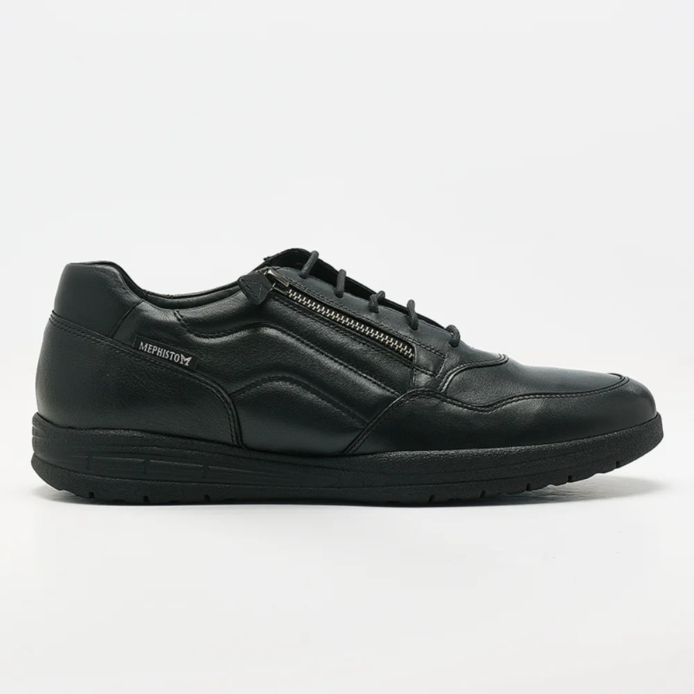 Φωτογραφία προϊόντος: Mephisto Sneakers Ανδρικό δέρμα Μαύρο MEP/ILKAR BLACK