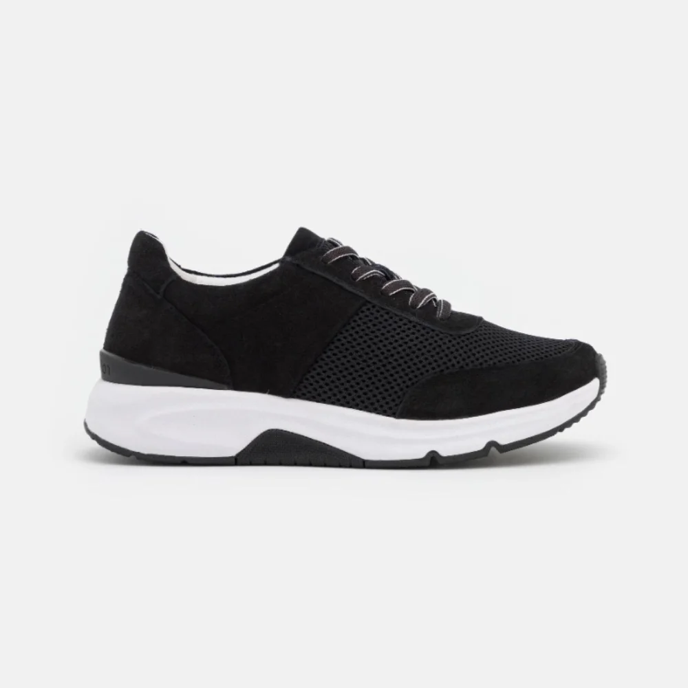 Φωτογραφία προϊόντος: Gabor Sneakers Γυναικείο δέρμα Nubuck/ύφασμα Μαύρο GAB/86897 37-SCHWARZ
