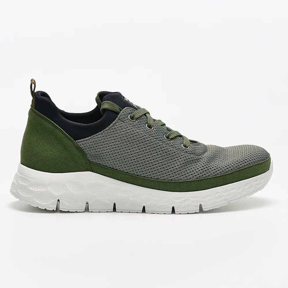 Φωτογραφία προϊόντος: Mephisto Sneakers Ανδρικό ύφασμα Πράσινο NIF/ONYX KHAKI