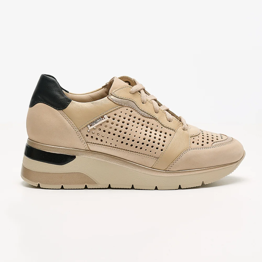 Φωτογραφία προϊόντος: Mephisto Sneakers Γυναικείο δέρμα Μπεζ MEP/ELINE PERF NUDE