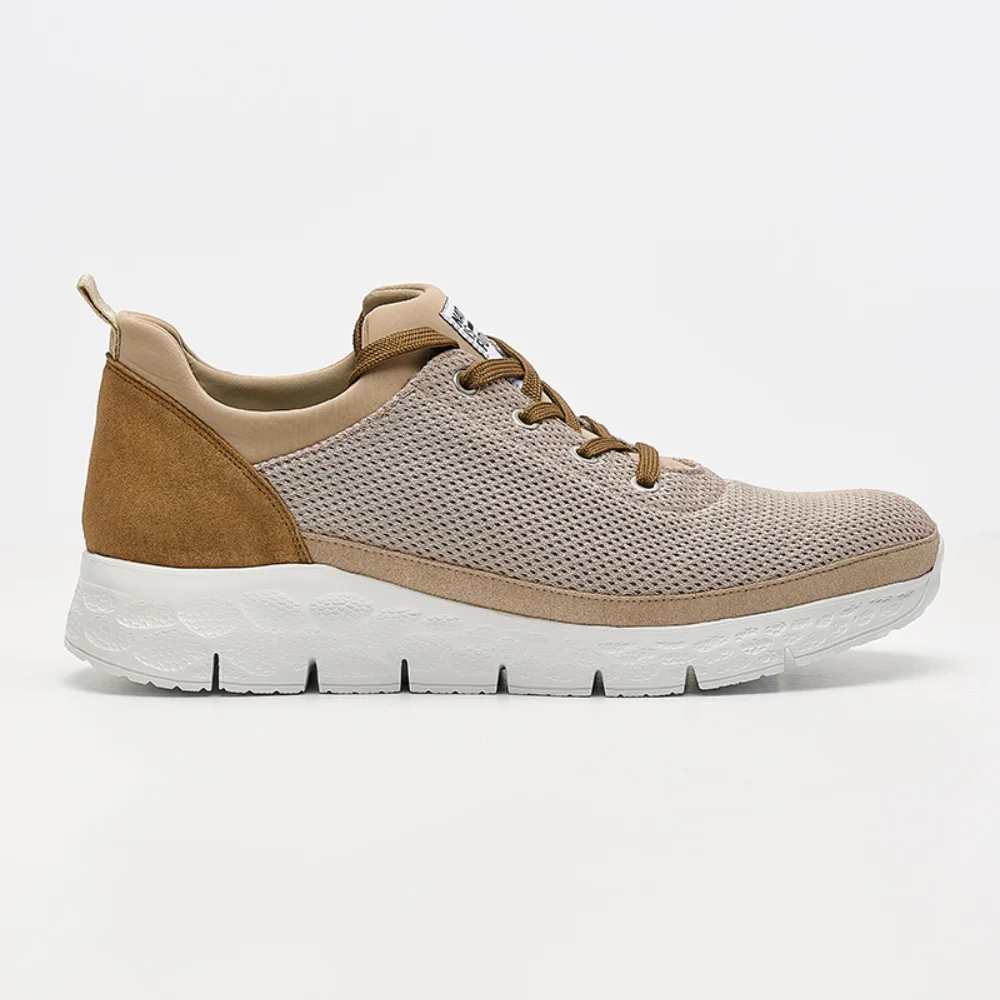 Φωτογραφία προϊόντος: Mephisto Sneakers Ανδρικό ύφασμα Μπεζ NIF/ONYX GREY