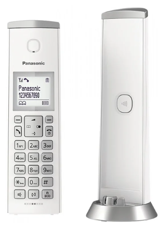 Φωτογραφία προϊόντος: ΤΗΛΕΦΩΝΟ ΑΣΥΡΜΑΤΟ PANASONIC KX-TGK210 WHITE ΜΕ ΑΝΟΙΧΤΗ ΑΚΡΟΑΣΗ