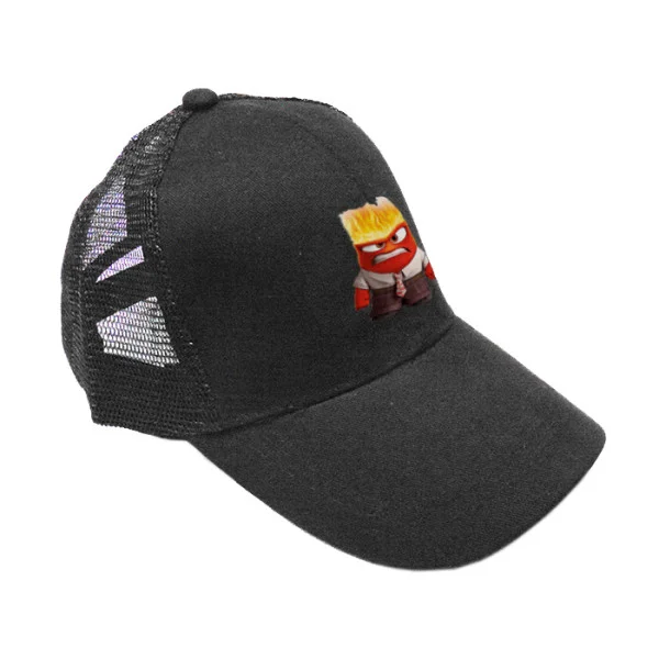 Φωτογραφία προϊόντος: Παιδικό καπέλο unisex onesize βαμβακερό Jockey με δίχτυ Takeposition So Angry, Μαύρο , 119-1012-1