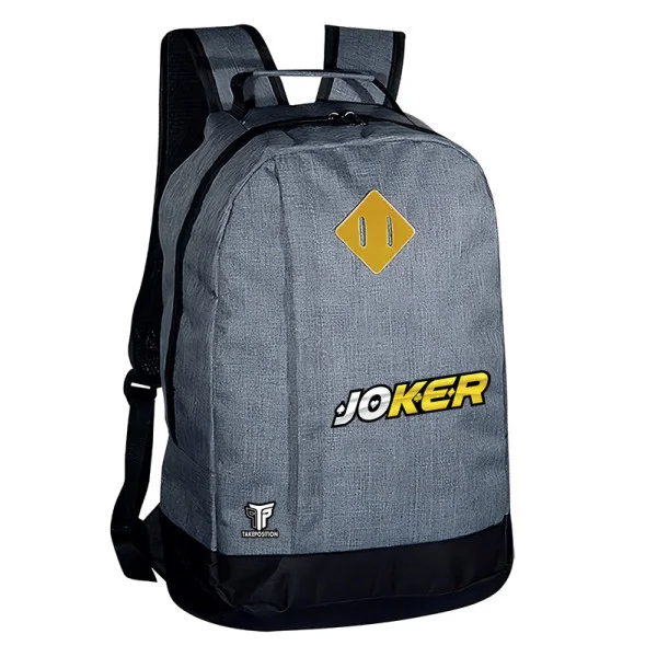 Φωτογραφία προϊόντος: Σακίδιο πλάτης Takeposition Riv, Joker, 1 κεντρική θέση, 45Y x 30Π x 16Β, Γκρι, 975-5012