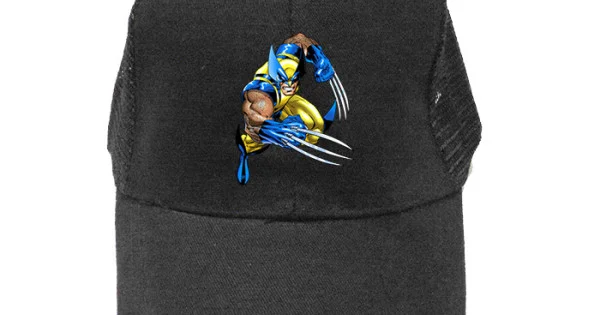 Φωτογραφία προϊόντος: Παιδικό καπέλο unisex onesize βαμβακερό Jockey με δίχτυ Takeposition Wolverine, Μαύρο , 119-1040-1