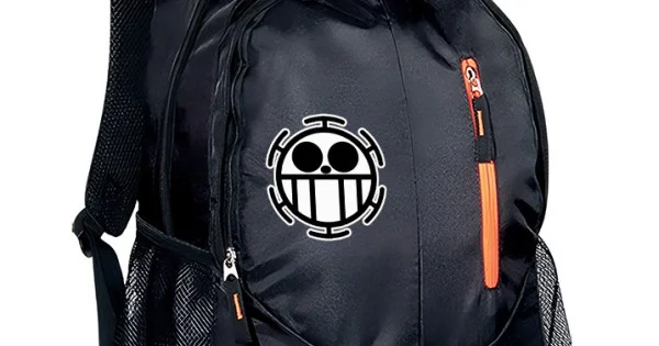 Φωτογραφία προϊόντος: Σακίδιο πλάτης Takeposition Wild Anime One Piece Smile logo, 2 κεντρική θέση Rpet 600D 45Y x 29Π x 17Β, Μαύρο, 970-1055