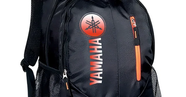 Φωτογραφία προϊόντος: Σακίδιο πλάτης Takeposition Wild Yamaha logo, 2 κεντρική θέση Rpet 600D 45Y x 29Π x 17Β, Μαύρο, 970-9041