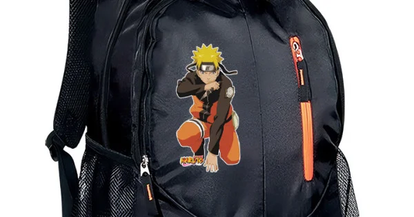 Φωτογραφία προϊόντος: Σακίδιο πλάτης Takeposition Wild Naruto ready to fight, 2 κεντρική θέση Rpet 600D 45Y x 29Π x 17Β, Μαύρο, 970-1327
