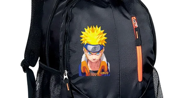 Φωτογραφία προϊόντος: Σακίδιο πλάτης Takeposition Wild Naruto Angry, 2 κεντρική θέση Rpet 600D 45Y x 29Π x 17Β, Μαύρο, 970-1333