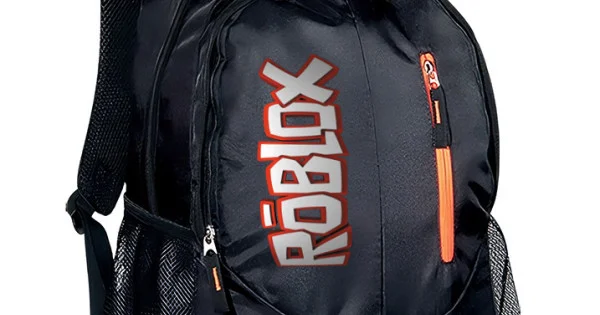 Φωτογραφία προϊόντος: Σακίδιο πλάτης Takeposition Wild Roblox logo, 2 κεντρική θέση Rpet 600D 45Y x 29Π x 17Β, Μαύρο, 970-4707