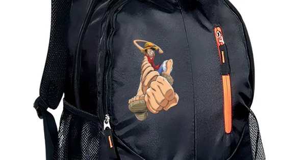 Φωτογραφία προϊόντος: Σακίδιο πλάτης Takeposition Wild Anime One Piece D.Luffy punch, 2 κεντρική θέση Rpet 600D 45Y x 29Π x 17Β, Μαύρο, 970-1202