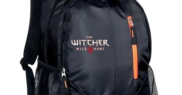Φωτογραφία προϊόντος: Σακίδιο πλάτης Takeposition Wild The Witcher logo, 2 κεντρική θέση Rpet 600D 45Y x 29Π x 17Β, Μαύρο, 970-4519