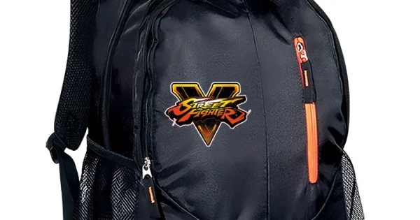 Φωτογραφία προϊόντος: Σακίδιο πλάτης Takeposition Wild Street Fighter V, 2 κεντρική θέση Rpet 600D 45Y x 29Π x 17Β, Μαύρο, 970-4746