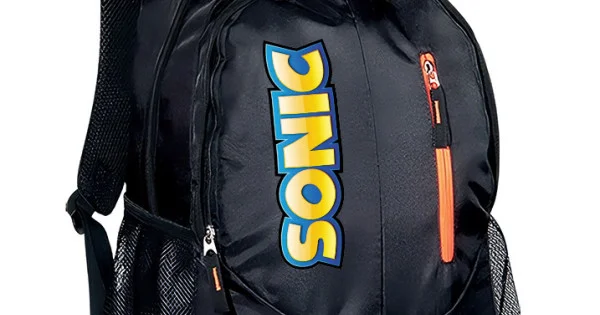 Φωτογραφία προϊόντος: Σακίδιο πλάτης Takeposition Wild Sonic Logo, 2 κεντρική θέση Rpet 600D 45Y x 29Π x 17Β, Μαύρο, 970-4717